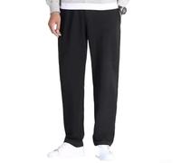 Whychstore Men's Sweatpants for Relaxed Fit Jogging Bottoms Elastic Waist Track Pants Loose Sport Trousers 32 Inch Inseam