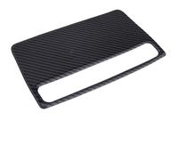 Whychstore Real Carbon Fiber Middle Console Air Outlet Vent Trim, Compatible with Audi A3 S3 2014-2020 Interior Decor, Easy Installation with Adhesive Tape