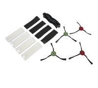 Whychstore Replacement Side Brush and Roller Kit for Lubluelu SG60 SL60D Robot Vacuum, High-Efficiency Cleaning Accessories for Deep Carpet Care, 4 Side Brushes with Main Roll Brush