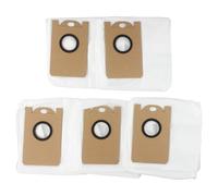 Whychstore Reusable Dust Bags, 5 Pack Replacement Parts for AutoVac Nova Self-Empty Robot Vacuum, Easy Install Maintenance Accessories