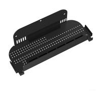Whychstore Robust Iron Wall Mount for Switch2 Console Optimizes Space and Protects Your Gaming Equipment (black)