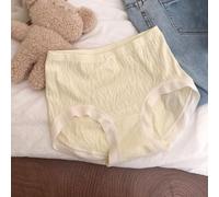 Whychstore Seamless Period Pants Women Leakproof Menstrual Underwear High Waisted Tummy Control Breathable for Soft Cotton Feel One Size