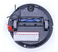 Whychstore Sewage Deflector for Ecovacs X8, X8 Pro, and Omni Robot Vacuums, Enhanced Cleaning Performance with Efficient Dirty Water Drainage, Compatible with Ecovacs Deebot Sewage Tank Accessories