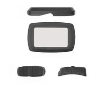 Whychstore Silicone Dashboard Cover for Engwe EP-2 Pro & Engine Pro Electric Scooters, Waterproof Scratch-Resistant Full-Display Protection, 9.8 x 6.2 x 1.8 cm Black/Red