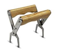 Whychstore Stainless Steel Frame Gripper, Ergonomic Bee Hive Frame Holder for Easy Lifting and Inspection, Compatible with Standard Beekeeping Frames