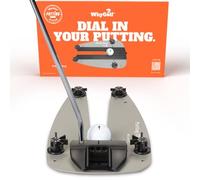 WHYGOLF WhyGolf Putting Thing | Golf Accessory Trainer for Improved Putt Accuracy | Putting Green Practice | Golf Putter Teaching & Training Aid for Club Practice Equipment