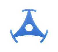 WHYHKJ Blue 45 Rpm ABC Plastic Vinyl Record Centre-Hole Adapter for 7 Inch Vinyl Record