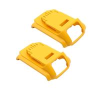 WHYICHG 2pcs Top Case Compatible with DeWalt Battery Cover Replacement Plastic Batteries Case Replacement Housing Kit,5Ah Battery DCB203, DCB204, DCB205,3.0Ah- 6.0Ah
