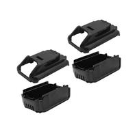 WHYICHG 3pcs Bottom Case Compatible with DeWalt Battery Cover Replacement Plastic Batteries Case Replacement Housing Kit，5Ah Battery DCB203, DCB204, DCB205,3.0Ah- 6.0Ah 10-Cell 18650