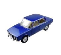 WHYMIRRJ Diecast 1:18 For Alfa Romeo Alfetta GTV 2000L Alloy Classic Sports Car Model Scale Luxury Vehicle Model Kits Collection Present(Blue)