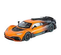 WHYMIRRJ Diecast 1:18 For Benz AMG ONE Alloy Supercar Car Model Scale Luxury Vehicle Model Kits Display Collection Souvenirs Present(Orange)