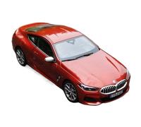 WHYMIRRJ Diecast 1/18 For BMW 8 Series M850I 2019 Alloy Car Models Simulation Static Scale Vehicle Model Collectors Display Present(Orange)