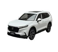 WHYMIRRJ Diecast 1:18 For Honda CR-V Scale Alloy Car Models Full Door Vehicle Model Souvenirs Collection Present(White)