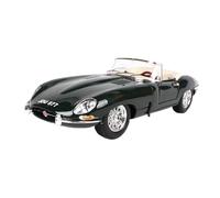 WHYMIRRJ Diecast 1:18 For Jaguar E-type Coupe Alloy Diecast Car Models Static Scale Model Cars Collectible Display Ornaments Present(Black)
