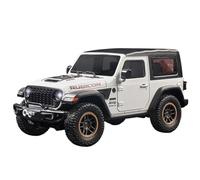 WHYMIRRJ Diecast 1:18 For JEEP Rubicon Off-road Vehicles Alloy Car Models Openable Doors Collectible Metal Vehicle Souvenirs Present(White)