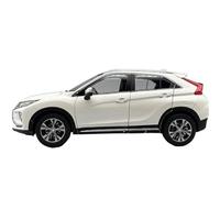 WHYMIRRJ Diecast 1:18 For Mitsubishi Eclipse Cross SUV Scale Alloy Car Models Full Door Vehicle Model Souvenirs Collection Present(White)