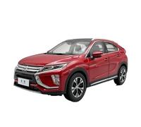WHYMIRRJ Diecast 1:18 For Mitsubishi Eclipse Cross SUV Scale Alloy Car Models Full Door Vehicle Model Souvenirs Collection Present(Red)