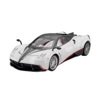 WHYMIRRJ Diecast 1:18 For Pagani Huayra Alloy Car Models Scale Diecast Vehicles Adult Model Cars Car Model Decorations Present(White)