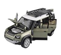 WHYMIRRJ Diecast 1：18 For Range Land Rover SUV Scale Alloy Car Models Exquisite Openable Door Vehicle Model Collection Ornaments Present(Green)
