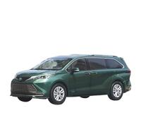 WHYMIRRJ Diecast 1:18 For Toyota Sienna MPV Alloy Car Models Scale Fashion Metal Vehicle Model Display Ornaments Collection Present(Green)