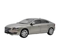 WHYMIRRJ Diecast 1:18 For Volvos S60 S60L Scale Alloy Car Models Realistic Metal Vehicle Model For Car Lovers Collectors Display Present(Gold)