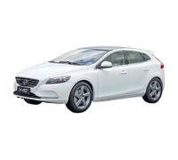 WHYMIRRJ Diecast 1:18 For Volvos V40 Alloy Car Models Scale Fashion Metal Vehicle Model Display Collection Souvenirs Present(White)