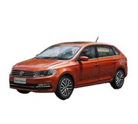 WHYMIRRJ Diecast 1:18 For VW Gran Santana SUV Scale Alloy Car Models Simulation Replica Vehicle Model Display Collection Ornaments Present(Orange)