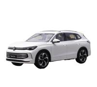 WHYMIRRJ Diecast 1:18 For VW Tiguan L PRO SUV 2025 Scale Alloy Car Models Luxury Vehicle Model For Car Enthusiasts Collection Present(White)