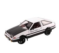 WHYMIRRJ Diecast 1:20 For INITIAL D AE86 Scale Alloy Car Models Realistic Metal Vehicle Model Collectors Office Display Present(Black)