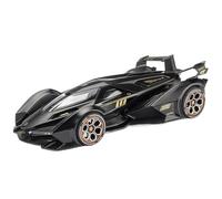 WHYMIRRJ Diecast 1:22 For Lamborghini V12 GT Scale Alloy Supercar Models Openable Doors Collectible Model Decorative Souvenirs Present(Black)
