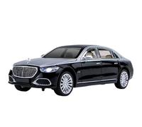 WHYMIRRJ Diecast 1:22 For Maybach S680 Scale Alloy Luxury Car Model Exquisite Pre-built Vehicle Model Display Collection Present(Black)