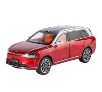 WHYMIRRJ Diecast 1:24 For AITO M9 SUV Scale Alloy Car Models Realistic Exquisite Full Door Vehicle Model Display Collection Present(Red)