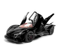 WHYMIRRJ Diecast 1:24 For Apollo EVO Spray Diecast Alloy Car Models Scale Model Kits Vehicle Model Display Collectible Present(Black)