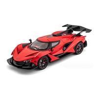 WHYMIRRJ Diecast 1:24 For Apollo Intensa Emozione IE Alloy Sports Car Model Scale Exquisite Metal Vehicle Model Collectors Present(IE Red)