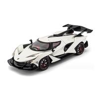 WHYMIRRJ Diecast 1:24 For Apollo Intensa Emozione IE Alloy Sports Car Model Scale Exquisite Metal Vehicle Model Collectors Present(IE White)