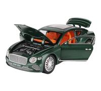 WHYMIRRJ Diecast 1:24 For Bentley Continental GT Alloy Car Models Realistic Exquisite Scale Vehicle Model Display Collection Present(Black)