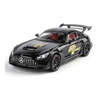 WHYMIRRJ Diecast 1:24 For Benz AMG-GT Sports Car Alloy Diecast Car Models Vehicle Decorations Collectible Display Ornaments Present(Black)
