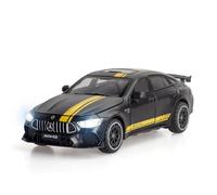 WHYMIRRJ Diecast 1:24 For Benz AMG GT63 Scale Alloy Car Models Openable Doors Vehicle Display Collection Ornaments Souvenirs Present(Black)