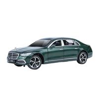 WHYMIRRJ Diecast 1:24 For Benz S400 Alloy Car Models Simulation Exquisite Scale Vehicle Model Display Collection Souvenirs Present(Green)