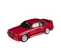 WHYMIRRJ Diecast 1:24 For BMW M3 1988 Diecast Alloy Car Models Static Scale Model Cars Collectible Metal Vehicle Souvenirs Present(Red)