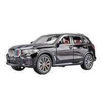 WHYMIRRJ Diecast 1:24 For BMW THE XM X5 Scale Alloy Car Models Simulation Pre-built Vehicle Model Showpiece Commemorative Item(X5 Black)