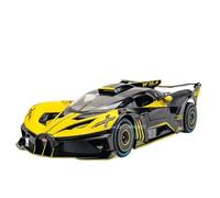 WHYMIRRJ Diecast 1:24 For Bugatti Atlantic BOLIDE Diecast Alloy Car Models Scale Model Kits Vehicle Model Display Collectible Present(BOLIDE Yellow)