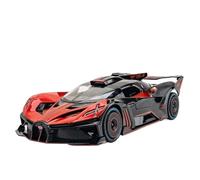 WHYMIRRJ Diecast 1:24 For Bugatti Atlantic BOLIDE Diecast Alloy Car Models Scale Model Kits Vehicle Model Display Collectible Present(BOLIDE Red)