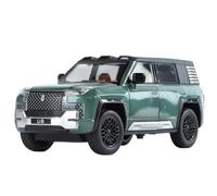 WHYMIRRJ Diecast 1:24 For BYD Look UPAT U8 Scale Alloy Car Models Realistic Exquisite Full Door Metal Vehicle Model Display Present(Green)