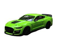 WHYMIRRJ Diecast 1:24 For Ford Mustang Shelby GT500 2007 Alloy Car Models Scale Model Kits Realistic Vehicle Models Collection Present(Green)