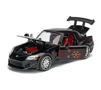 WHYMIRRJ Diecast 1:24 For Honda S2000 Scale Alloy Sports Car Models Luxury Fashion Vehicle Model For Car Enthusiasts Collection Present(Black)