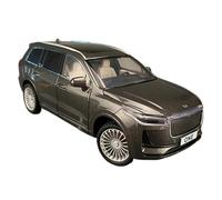 WHYMIRRJ Diecast 1:24 For IDEAL ONE SUV Scale Alloy Car Models Realistic Exquisite Full Door Metal Vehicle Model Display Collection Present(Beige)