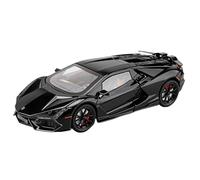 WHYMIRRJ Diecast 1:24 For Lamborghini Revuelto Scale Alloy Supercar Model Simulation Metal Vehicle Model Collectors Display Present(Black)