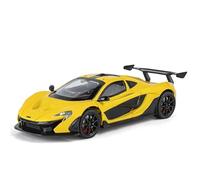 WHYMIRRJ Diecast 1:24 For McLaren P1 For 765TL Scale Alloy Car Models Openable Doors Collectible Metal Vehicle Souvenirs Present(Yellow)