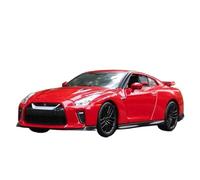 WHYMIRRJ Diecast 1:24 For Nissan Skyline Ares GTR R35 Alloy Racing Car Model Fashion Scale Vehicle Model Kits Collection Souvenirs Present(Red)